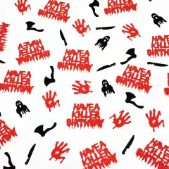 Glitter Have a Killer Birthday Confetti