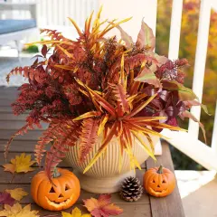 Artificial Fall Plant Large Bunches