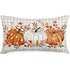 Pliad Pumpkin Maple Leaves Decor Autumn