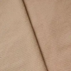 Peachy Beige Cotton Pique Home Decorating Fabric By the Yard