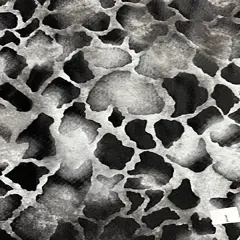 1 Yard Aphotic Cloud Foil Polyester Spandex Fabric for Dancewear Cosplay Costumes Arts & Crafts 60 Inches Width Black Gray