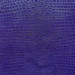 1 Yard Faux Crocodile Vinyl Fabric For Upholstery Handbags Wallets Crafts 54 Inch Width Purple