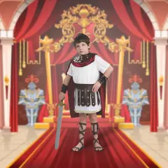 Boy's Roman Gladiator Warrior Costume