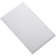 Juvale 30-Pack Plastic White Dowel Rods for Tiered Cake Construction and Crafts, 12 x 1/4 Inches