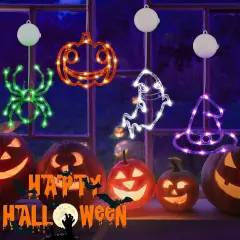 4 Pack Halloween Lights Decorations - Battery Operated