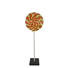 Swirl Lollipop Over Sized Statue