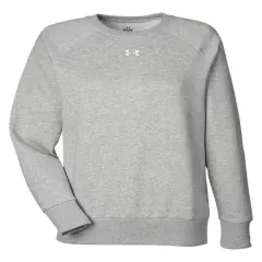 Under Armour&reg; Ladies' Rival Fleece Sweatshirt Md gr lh/ wh