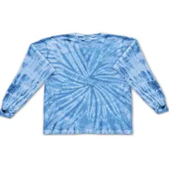Tie-Dye&reg; Youth Long-Sleeve T-Shirt SPIDER BABY BLUE