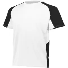 Augusta Sportswear&reg; Youth Cutter Jersey WHITE/ BLACK