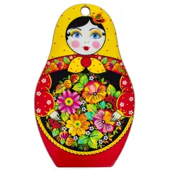 Matryoshka Doll Decorative Wooden Cutting Board