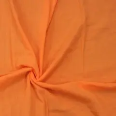1 Yard Orange Cotton Gauze Apparel Fabric, Lightweight Cotton, 48/50&Prime; Width