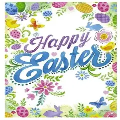 Happy Easter 2 Sided Garden Flag