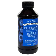 LorAnn Oils Blueberry Bakery Emulsion, 4 ounce