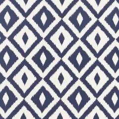 Denim - Blue Abstract & Geometric,Diamonds Upholstery Fabric 54 Inches"