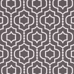 Iron - Grey & Silver Abstract & Geometric Upholstery Fabric 54 Inches"