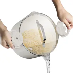 Eatex Pasta Pot with Strainer Lid Cream