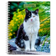 Cat Lovers | 2026 6x7.75 Inch Spiral-Bound Wire-O Weekly Engagement Planner Calendar | New Full-Color Image Every Week