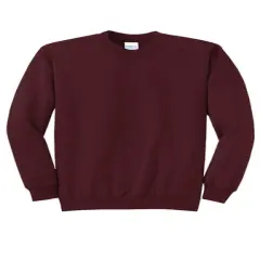 Port & Company&reg; Core Fleece Crewneck Sweatshirt Maroon