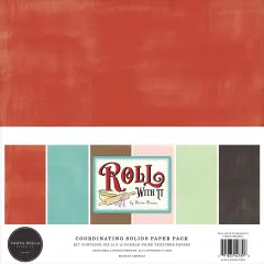 Carta Bella Solids Collection Kit 12"X12"-Roll With It