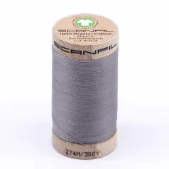300 Yards Eco Friendly 30wt Organic Pima Cotton Stitching Thread Limestone