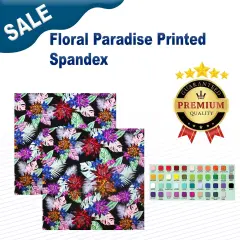 Floral Paradise Printed Spandex