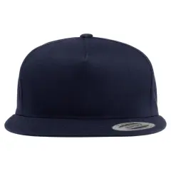 YP Classics&reg; Adult Cotton Twill Snapback Cap NAVY