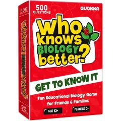 Trivia Game Who Knows Biology Better? for Kids & Family
