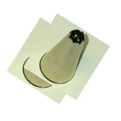 Ateco Closed Star Decorating Tip for Perfect Star Shaped Icing Designs