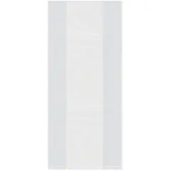 Plymor 8" x 4" x 18" (Pack of 100), 2 Mil Gusseted Plastic Bags