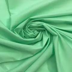 1 Yard Mint Poly Cotton Fabric Soft, Lightweight, and Versatile 59/60&Prime; Wide
