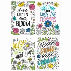Bright Blooms Inspire U&trade; 4-Poster Pack