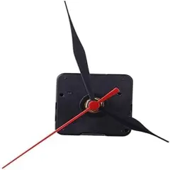 Black Quartz Clock Movement DIY Wall Clock Movement Mechanism Replacement Accessory Mute Sweep Clock Movement Kit Battery Clock Mechanism Clock Movements,Clock Hardware