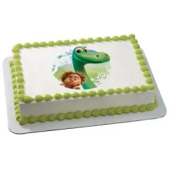 Good Dinosaur Arlo & Spot Prehistoric Edible Icing Image (8 inch Round)
