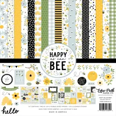 Echo Park Collection Kit 12"X12"-Happy As Can Bee