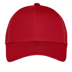 Port Authority&reg; Adjustable Mesh Back Cap Chili Red