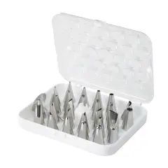 Wilton 28 Piece Classic Decorating Tip Set for Cake