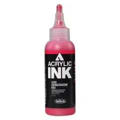 Holbein Acrylic Ink - Quinacridone Red, 100 ml