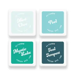 Aqua Island Fresh Dye Ink Mini Cube Set