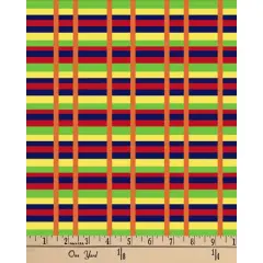 Kente Colorful Cotton Fabric | By the Yard | Sewing and Crafting | 44 inches wide