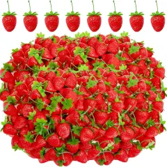 150 Pcs Artificial Strawberries