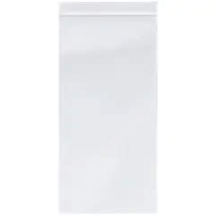 Plymor 6" x 12", 4 Mil Heavy Duty Zipper Reclosable Plastic Bags