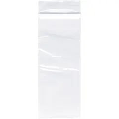 Plymor 2" x 5", 2 Mil Zipper Reclosable Plastic Bags