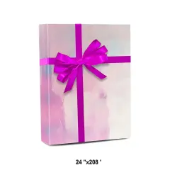 24" x 208' Solid Wrapping Paper Roll Classic Elegance