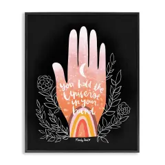 Stupell Industries Universe In Your Hand Framed Giclee Design by Mandy Ford Art + Illustration
