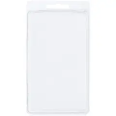 Collecting Warehouse Clear Plastic Clamshell Package / Storage Container, 5.5" H x 3.25" W x 0.75" D