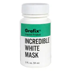 Grafix Incredible White Mask Liquid Frisket-2oz