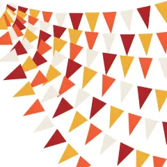40Ft Triangle Flag Paper Pennant Banner