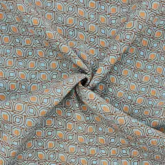 1 Yard Turquoise Rayon Crinkle Breathable Lightweight Textured Fabric for Apparel 50/52" Wide