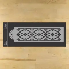 New Orleans Iron Cake Stencil Side | C749 by Designer Stencils | Cake Decorating Tools |