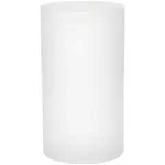 Plymor Frosted Acrylic Solid Cylinder Round Display Riser